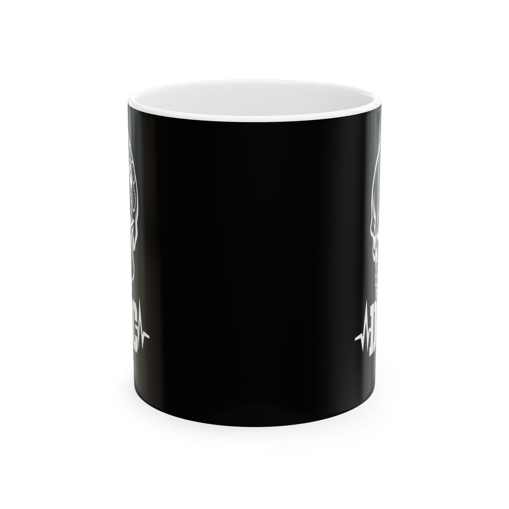 DOC Skull with Bandaids Mug