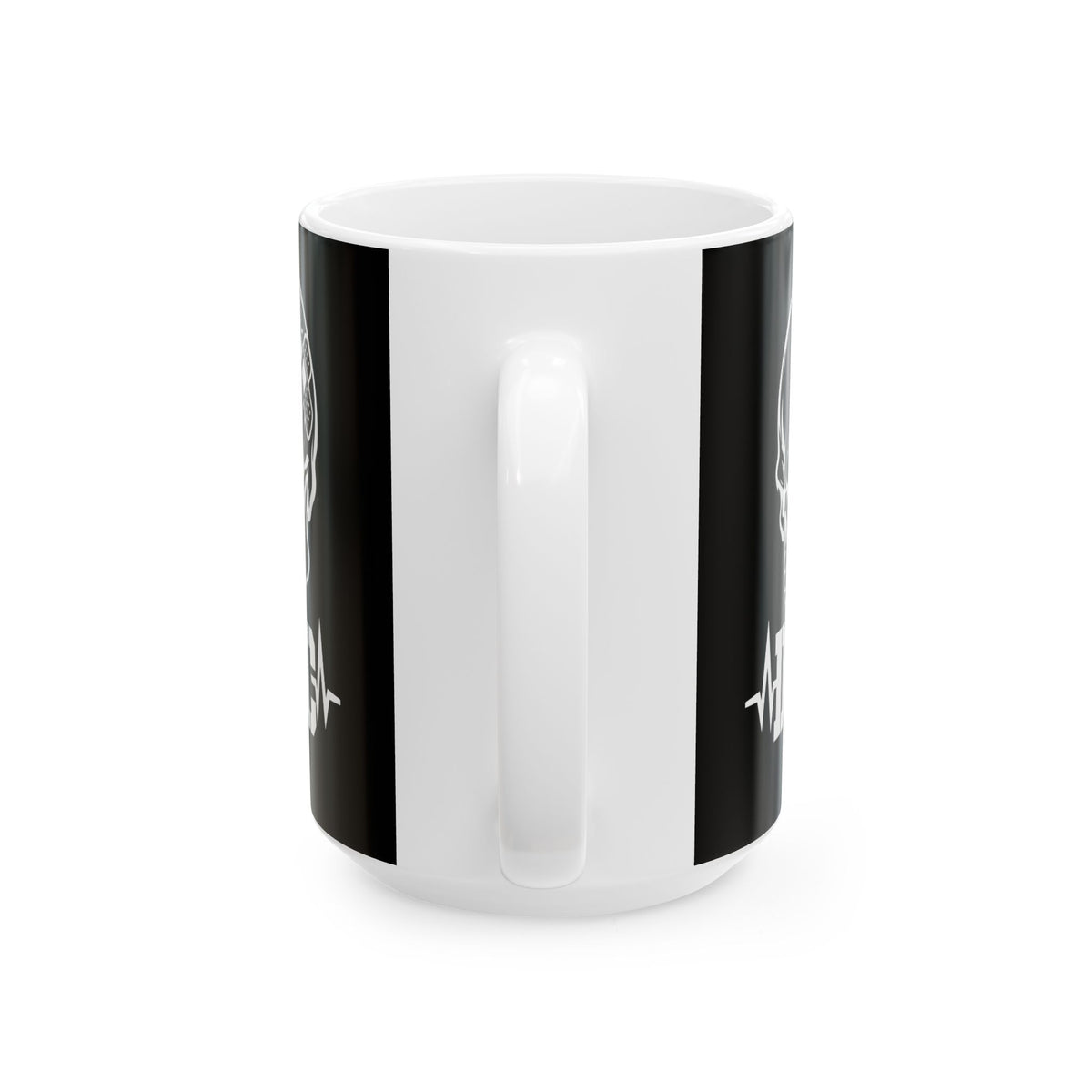 DOC Skull with Bandaids Mug