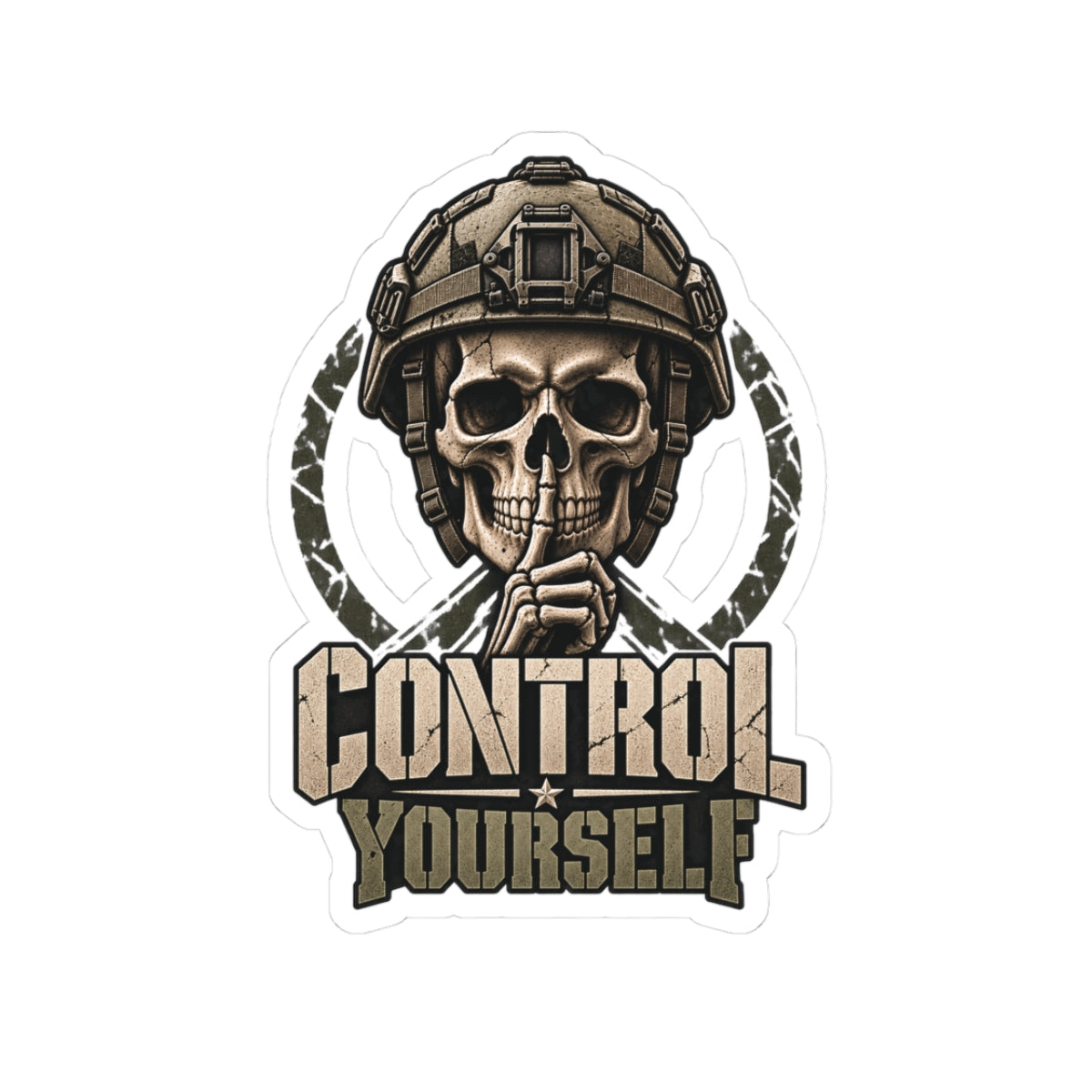 CONTROL YOURSELF — Sticker