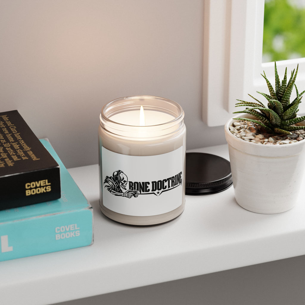 Bone Doctrine Scented Soy Candle — 9oz Aromatic Jar Candle