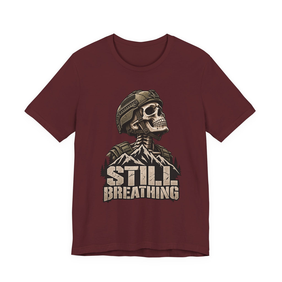 STILL BREATHING — T-Shirt — Bella+Canvas Lightweight Tee