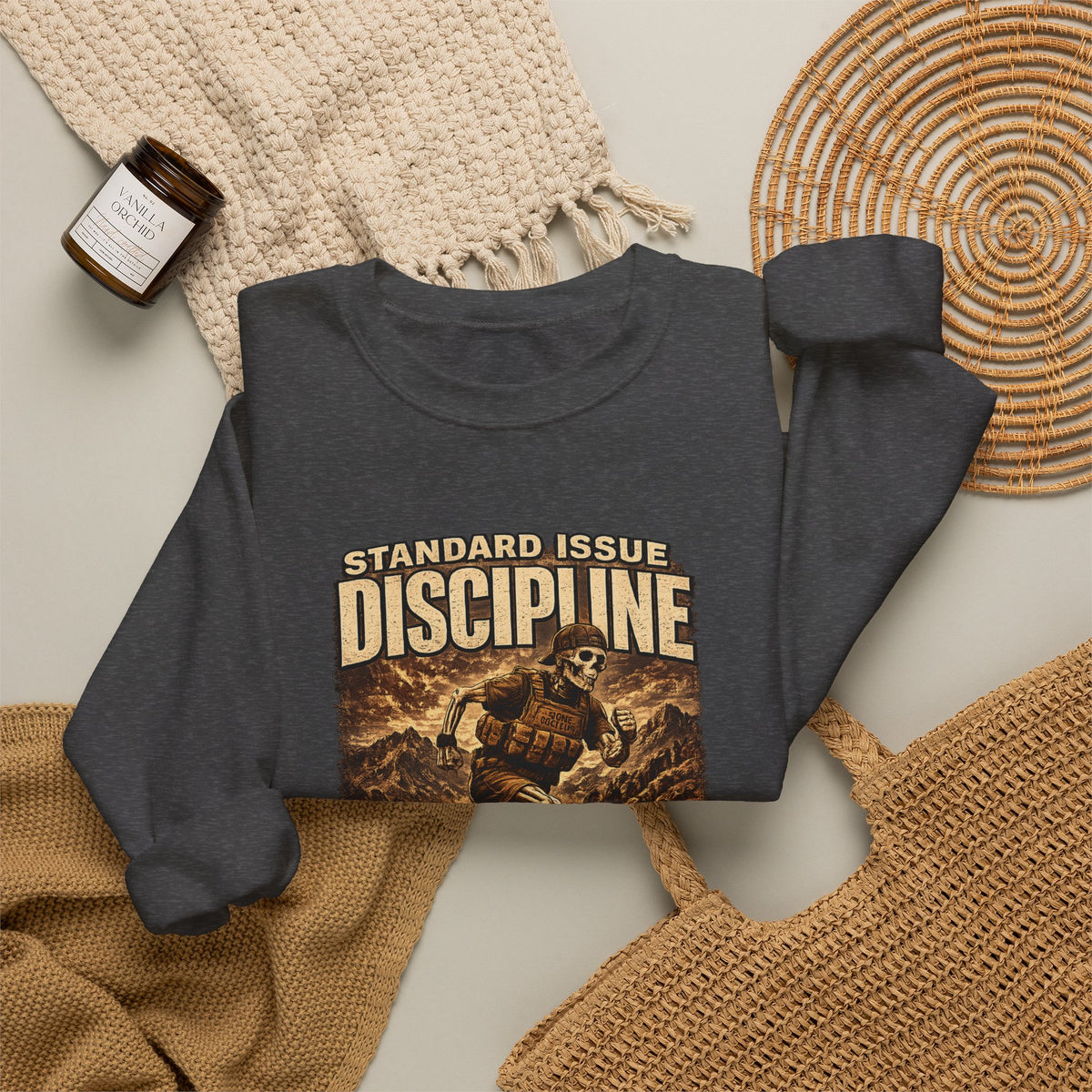 Discipline Bone Doctrine Crewneck Sweatshirt