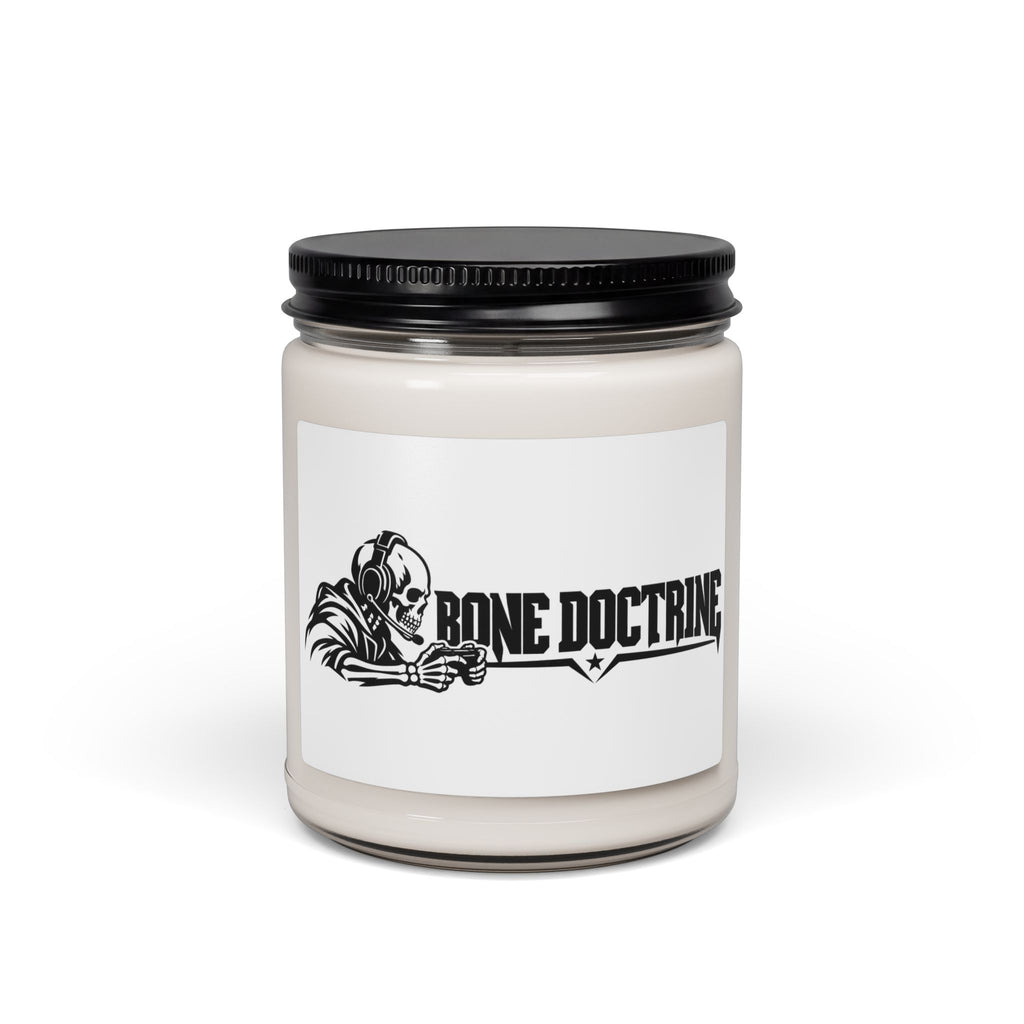 Bone Doctrine Scented Soy Candle — 9oz Aromatic Jar Candle