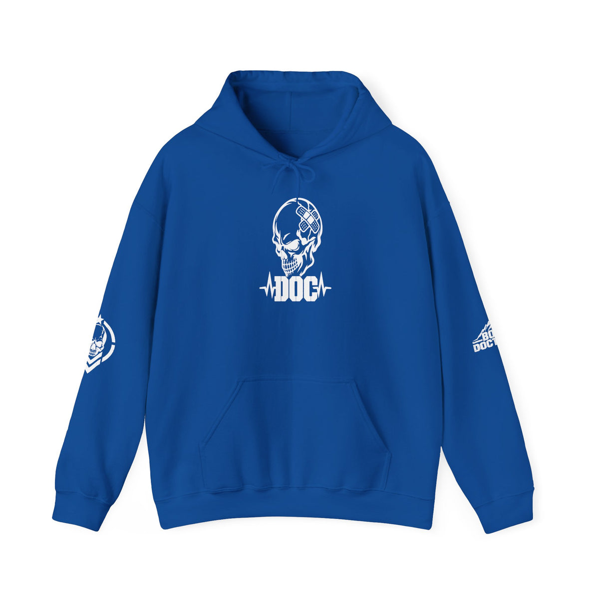 DOC Skull with Bandaids Hoodie
