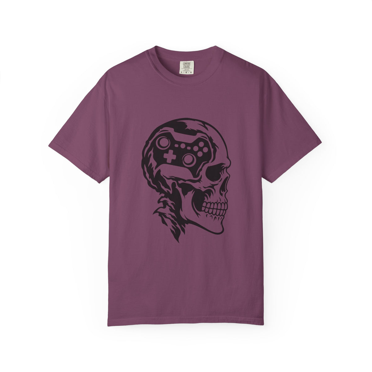 GAMER SKULL — T-Shirt Bright Colors — Comfort Colors Garment-Dyed Tee