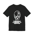DOC Skull with Bandaids T-Shirt — Bella+Canvas Lightweight Tee