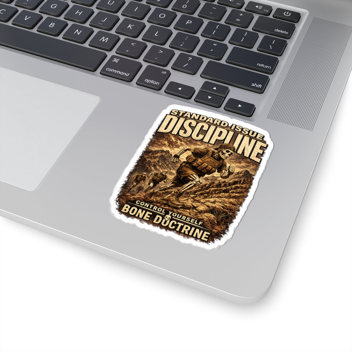 DISCIPLINE — Running Up Mountain Sticker