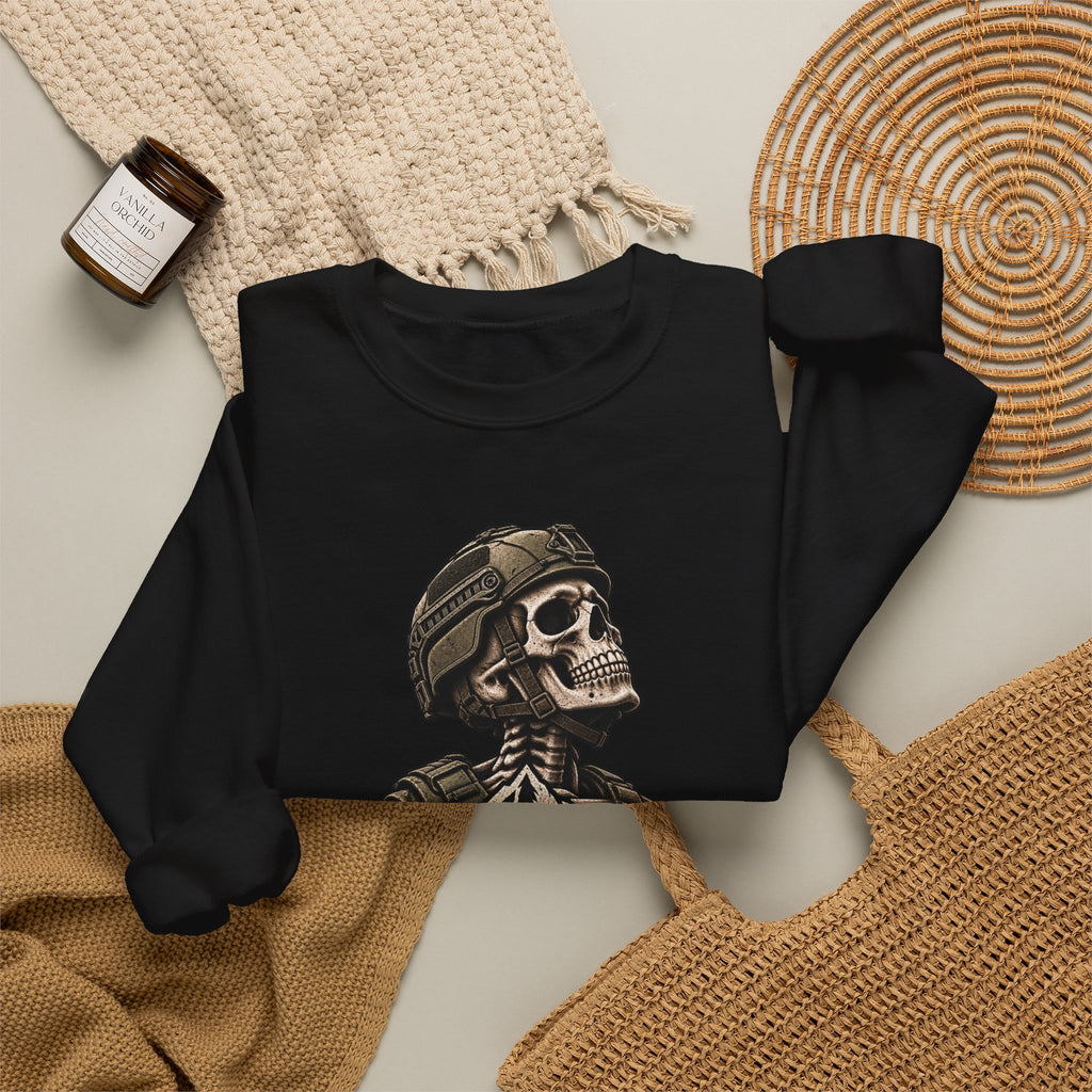 Still Breathing Skull Crewneck Sweatshirt