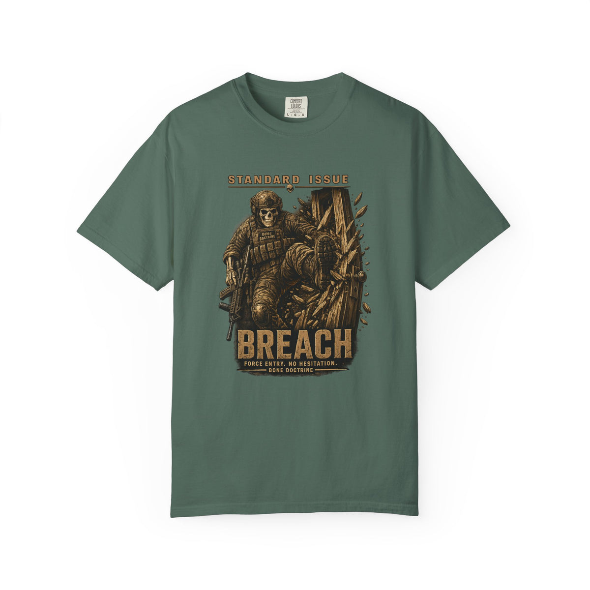 BREACH — T-Shirt — Comfort Colors Garment-Dyed Tee