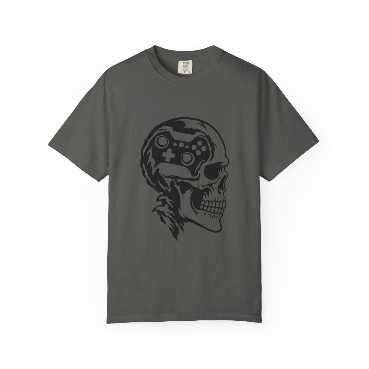 GAMER SKULL — T-Shirt Bright Colors — Comfort Colors Garment-Dyed Tee