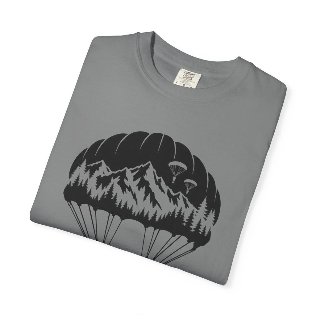 Parachute Mountain Tee — Soldier Silhouette T-Shirt