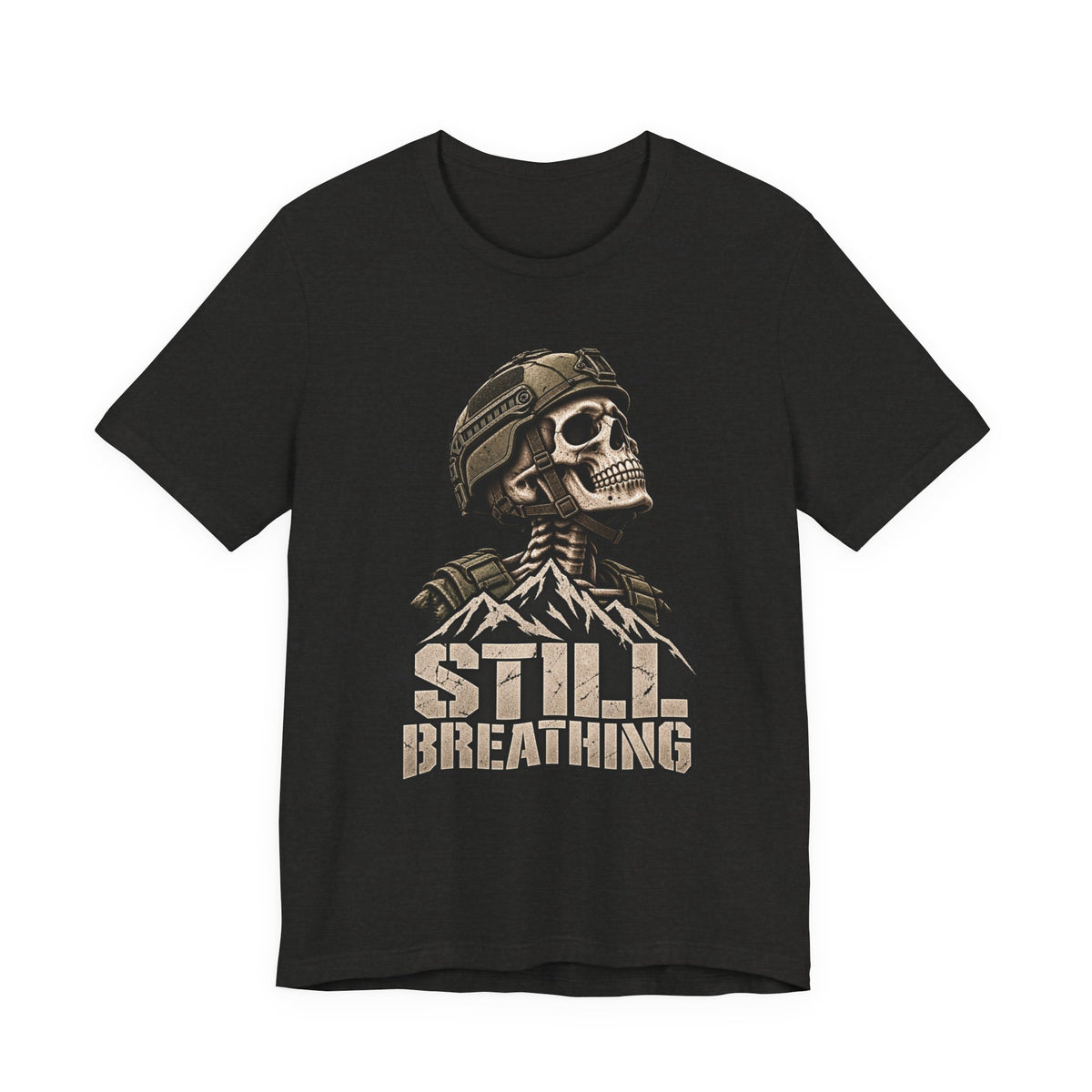 STILL BREATHING — T-Shirt — Bella+Canvas Lightweight Tee