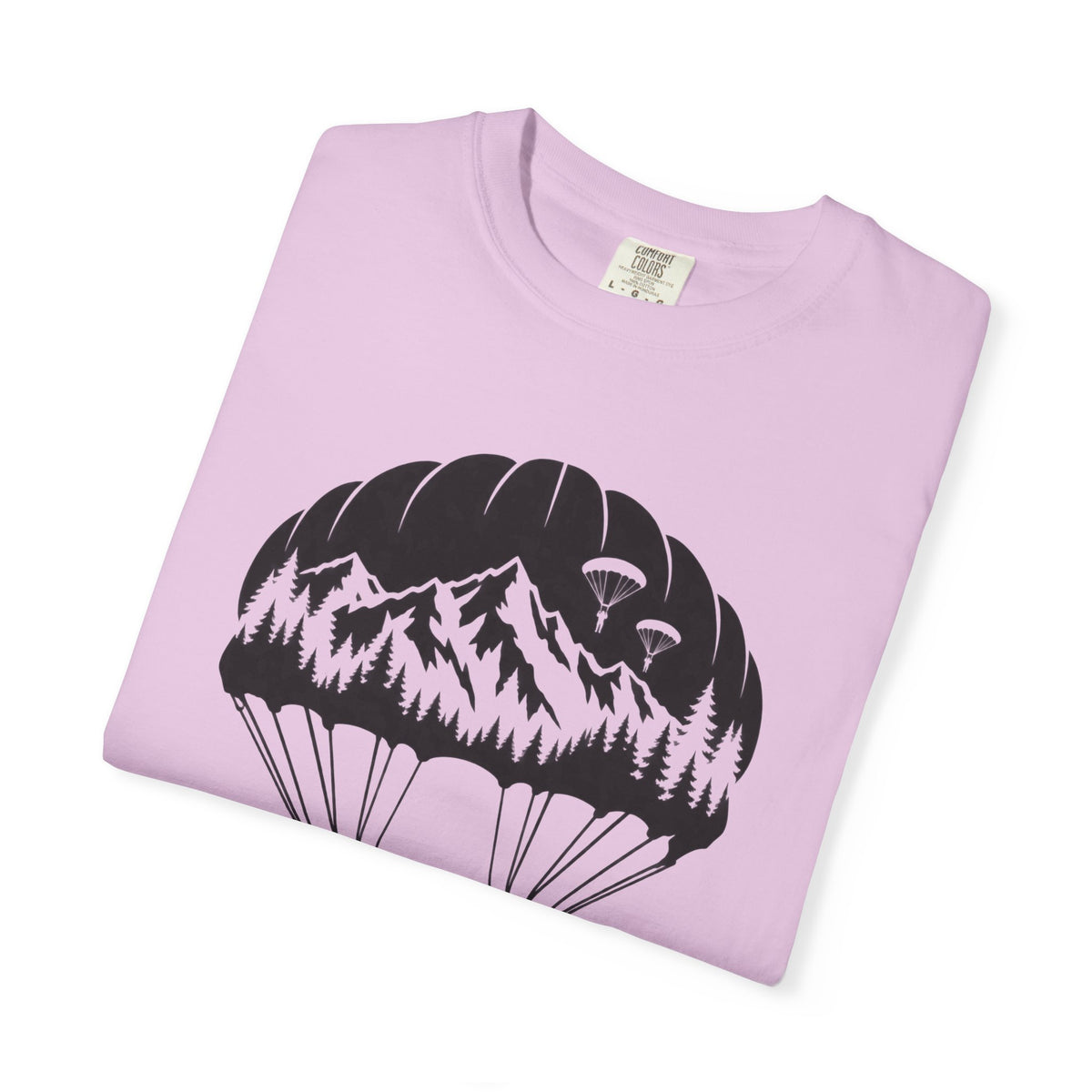 Parachute Mountain Tee — Soldier Silhouette T-Shirt