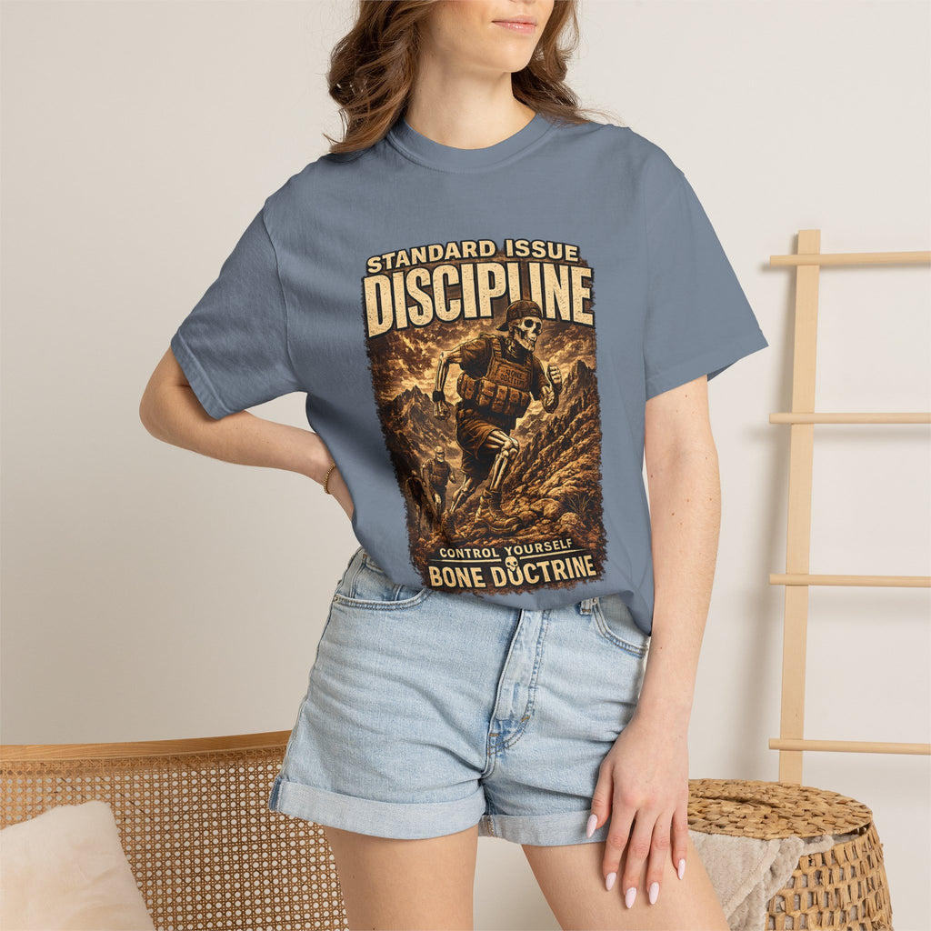 DISCIPLINE — Running Up Mountain T-Shirt — Comfort Colors Garment-Dyed Tee