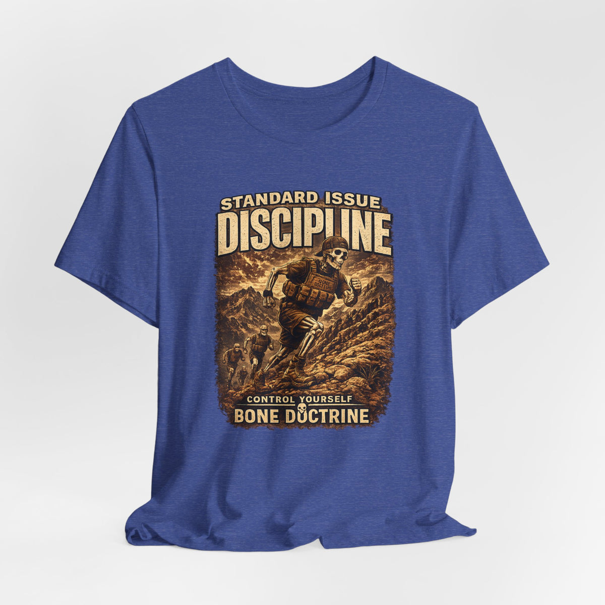 DISCIPLINE — Running Up Mountain T-Shirt — Bella+Canvas Lightweight Tee