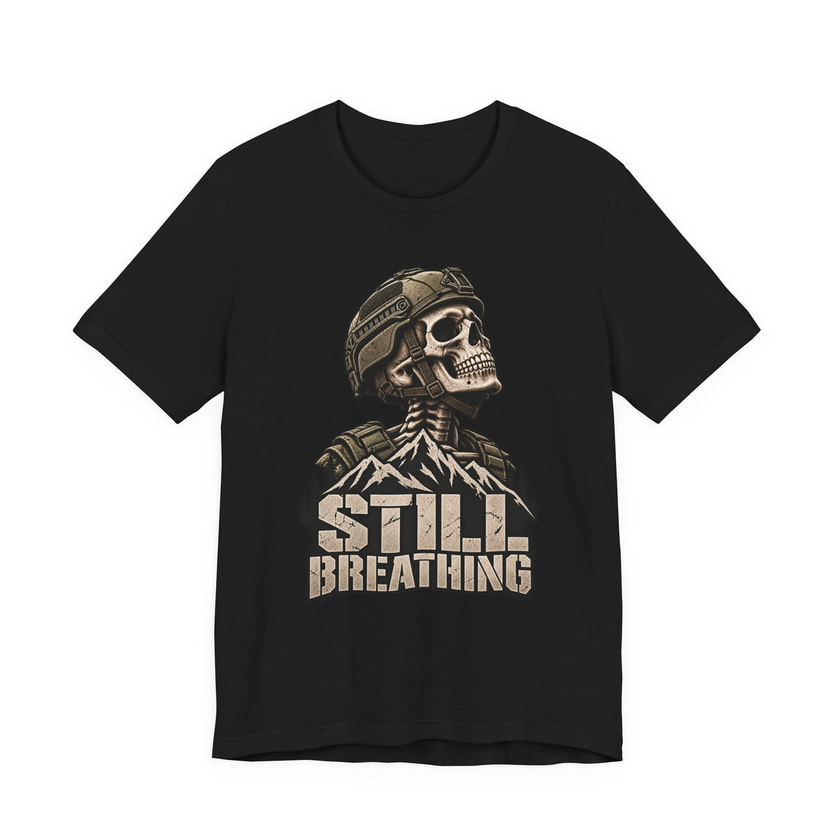 STILL BREATHING — T-Shirt — Bella+Canvas Lightweight Tee