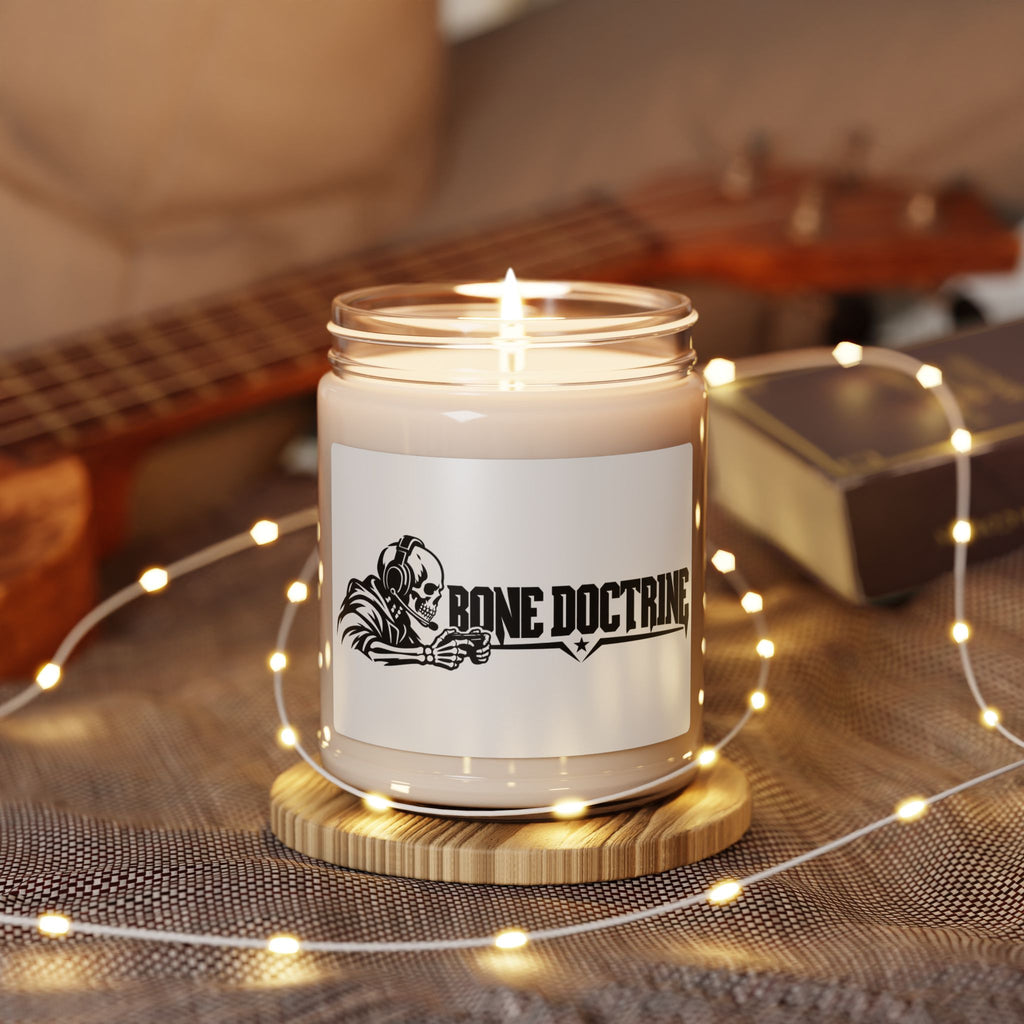 Bone Doctrine Scented Soy Candle — 9oz Aromatic Jar Candle