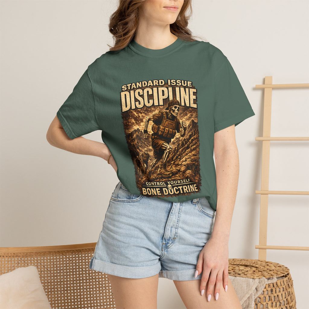 DISCIPLINE — Running Up Mountain T-Shirt — Comfort Colors Garment-Dyed Tee