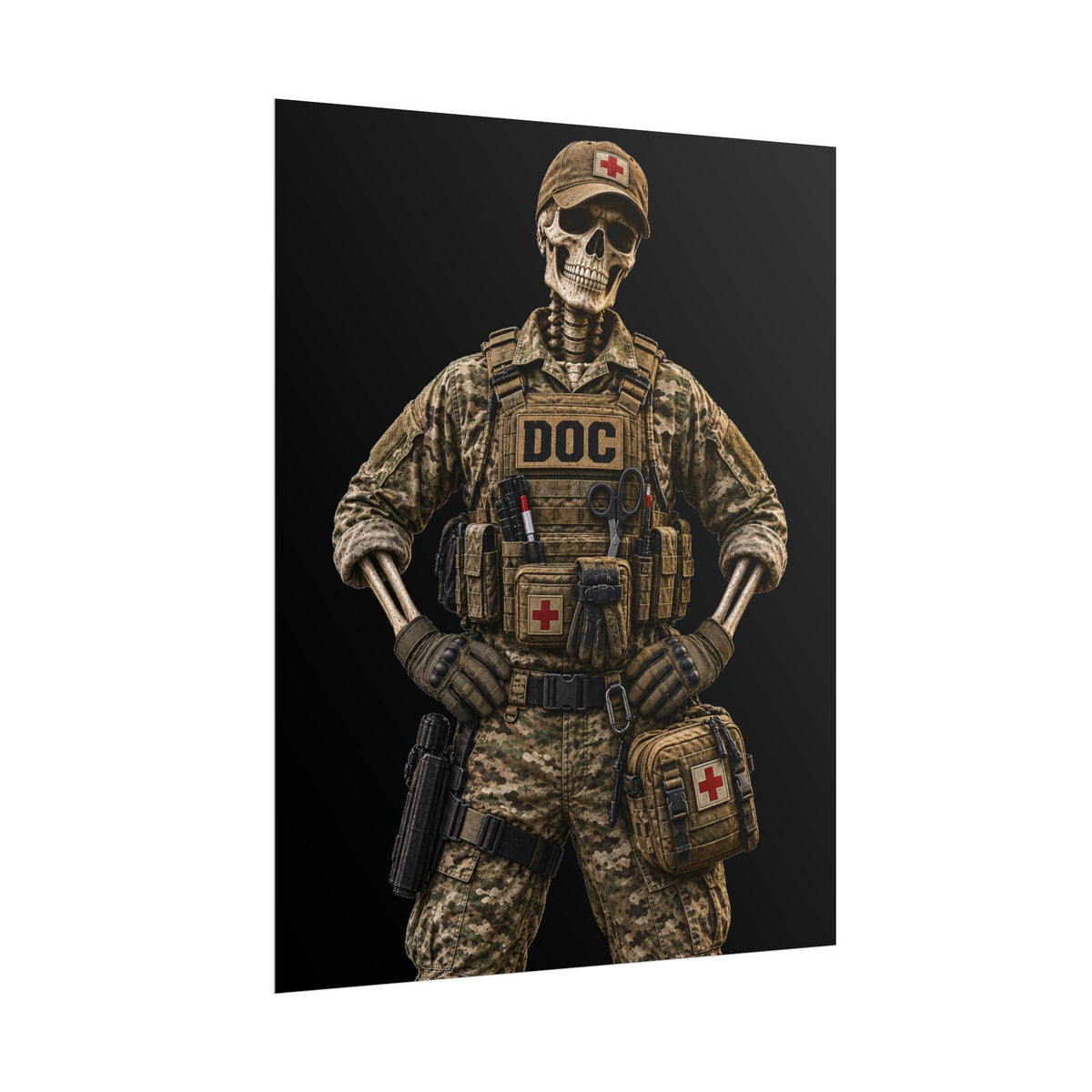 DOC — Standing Hands on Hips — Poster
