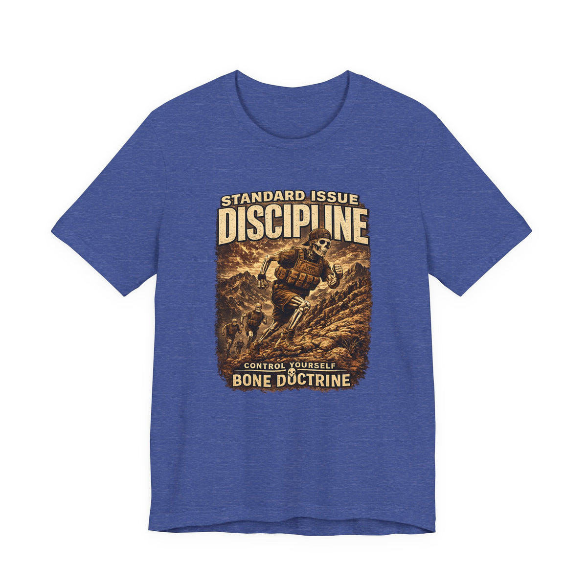 DISCIPLINE — Running Up Mountain T-Shirt — Bella+Canvas Lightweight Tee