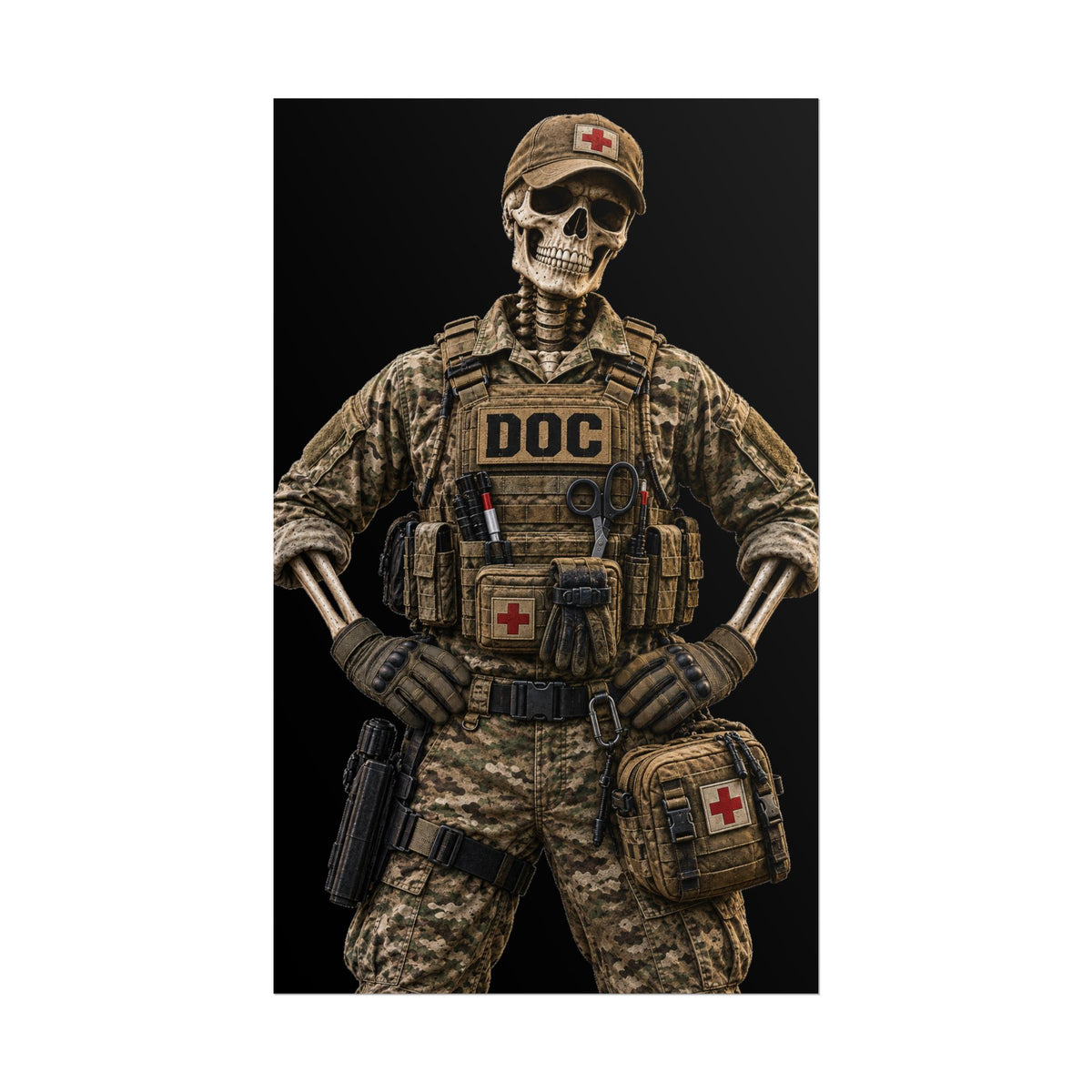DOC — Standing Hands on Hips — Poster