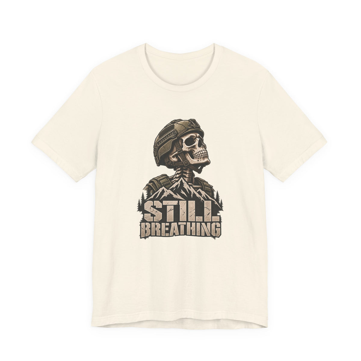 Still Breathing Skull Soldier T-Shirt