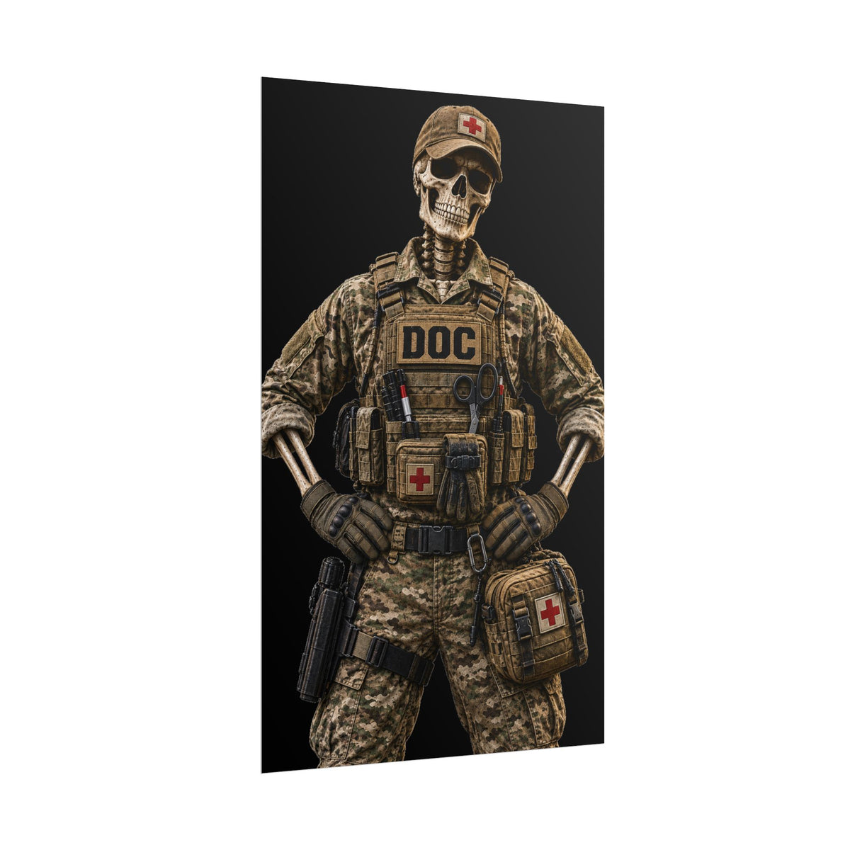 DOC — Standing Hands on Hips — Poster