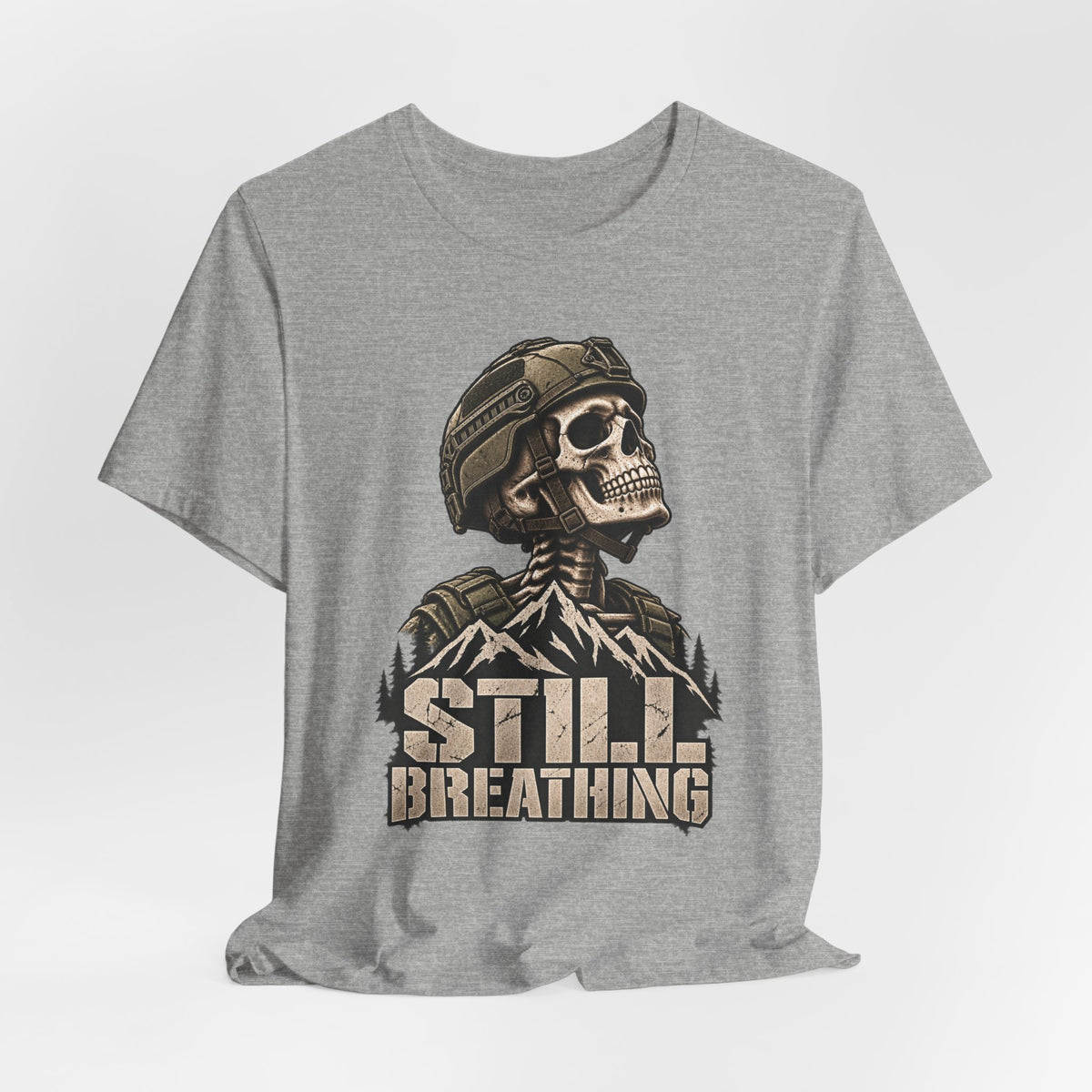 STILL BREATHING — T-Shirt — Bella+Canvas Lightweight Tee