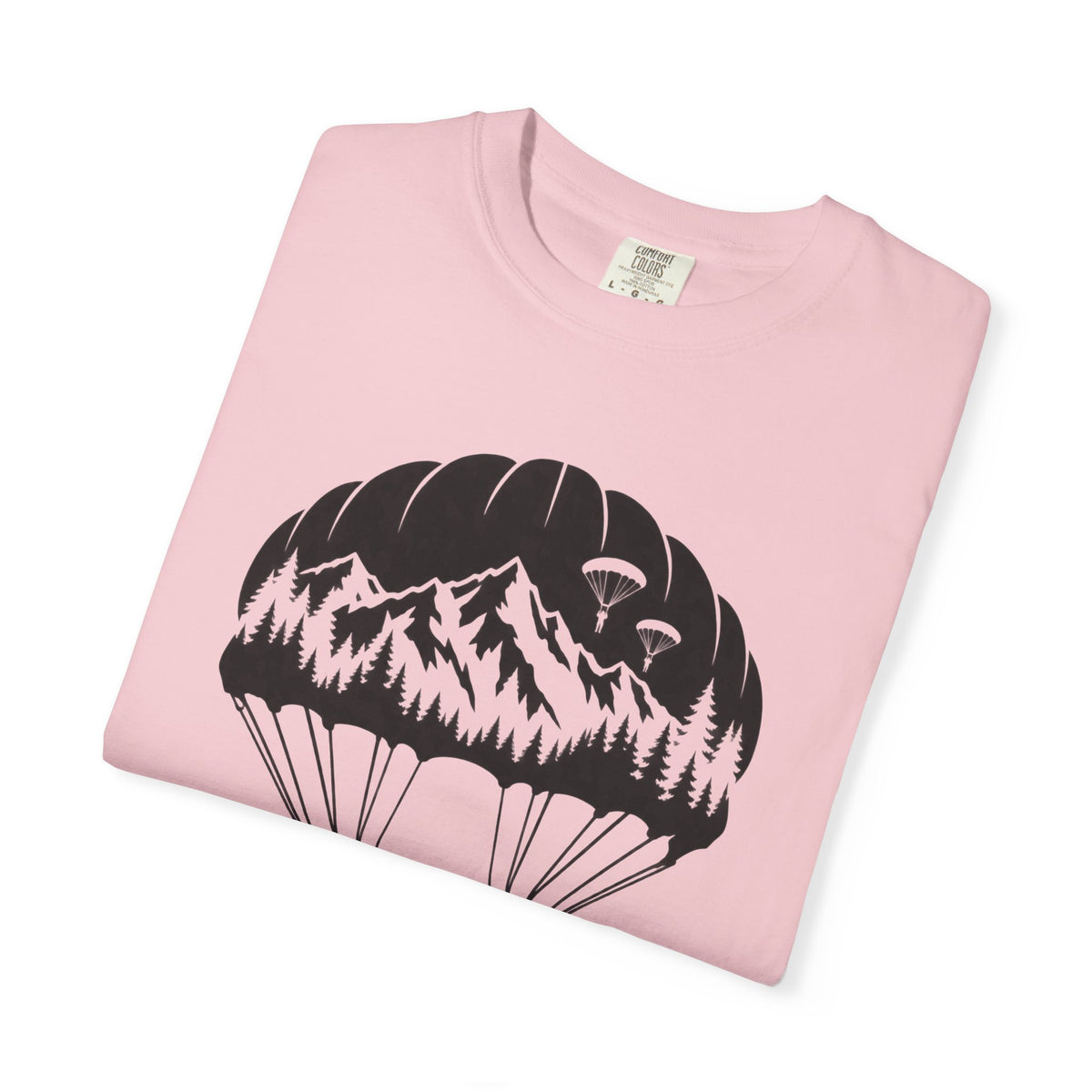 Parachute Mountain Tee — Soldier Silhouette T-Shirt