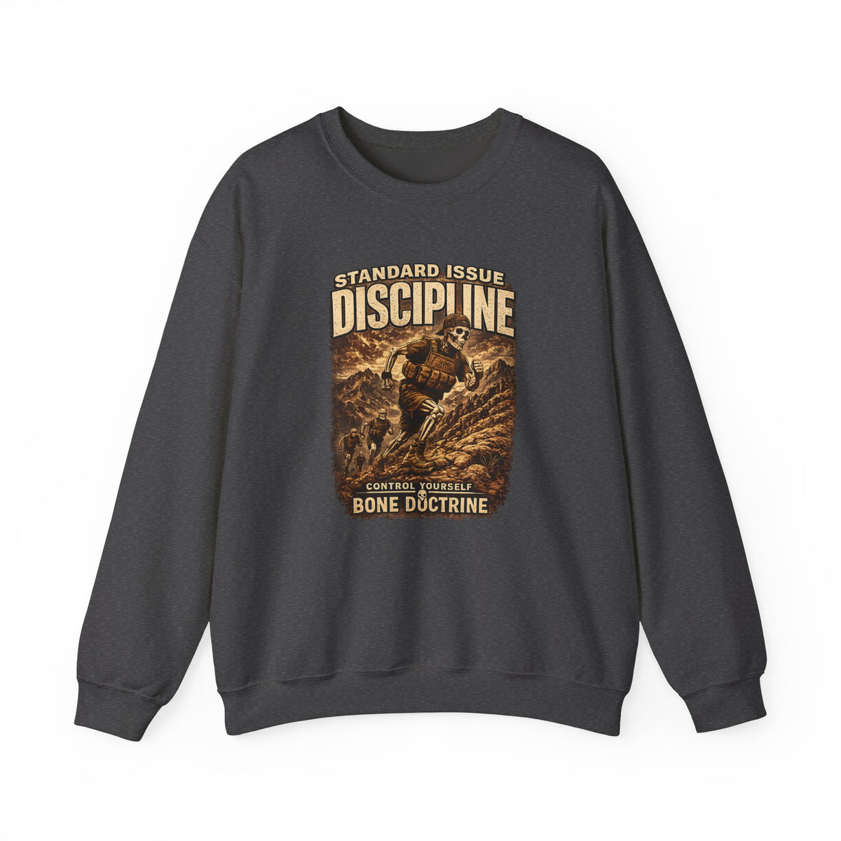 Discipline Bone Doctrine Crewneck Sweatshirt