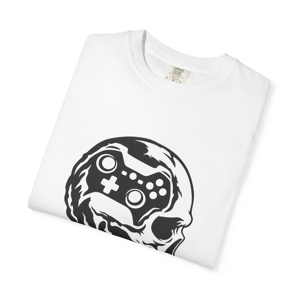 GAMER SKULL — T-Shirt Bright Colors — Comfort Colors Garment-Dyed Tee