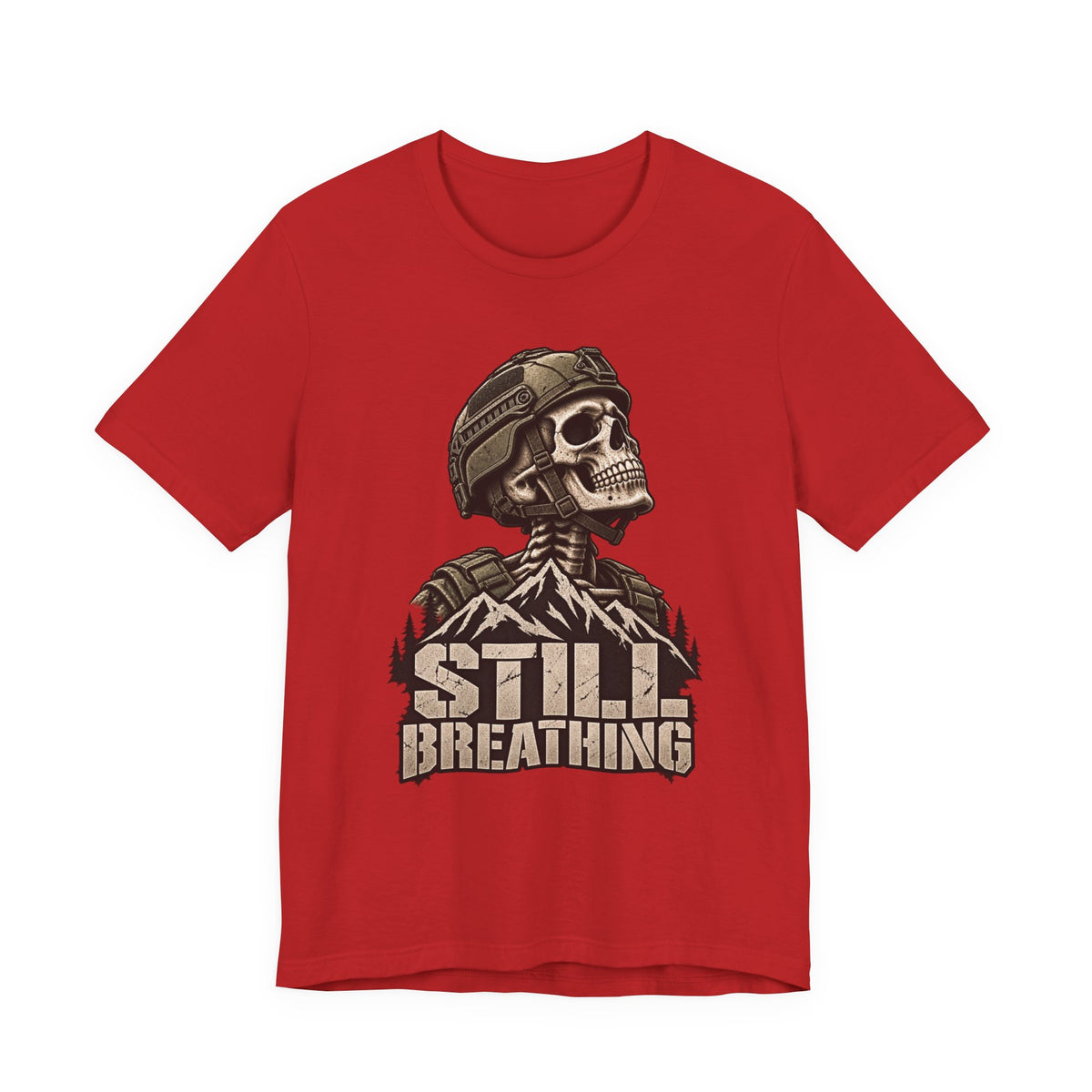 STILL BREATHING — T-Shirt — Bella+Canvas Lightweight Tee