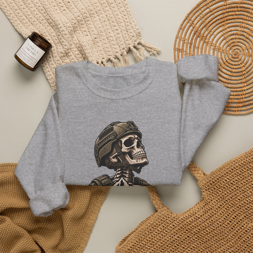 Still Breathing Skull Crewneck Sweatshirt