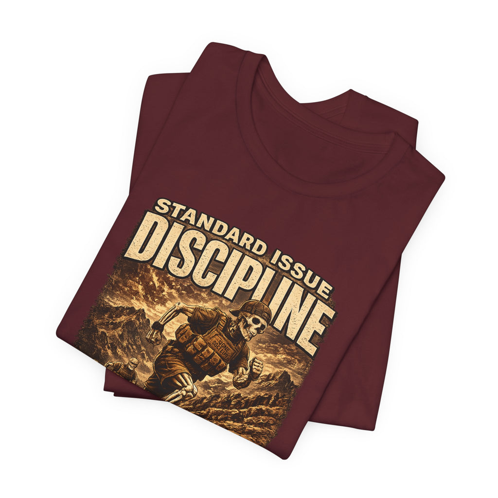 DISCIPLINE — Running Up Mountain T-Shirt — Bella+Canvas Lightweight Tee