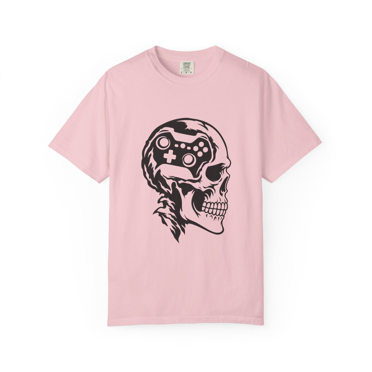 GAMER SKULL — T-Shirt Bright Colors — Comfort Colors Garment-Dyed Tee