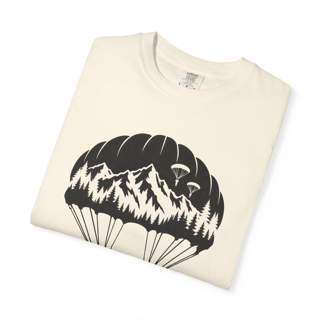 Parachute Mountain Tee — Soldier Silhouette T-Shirt