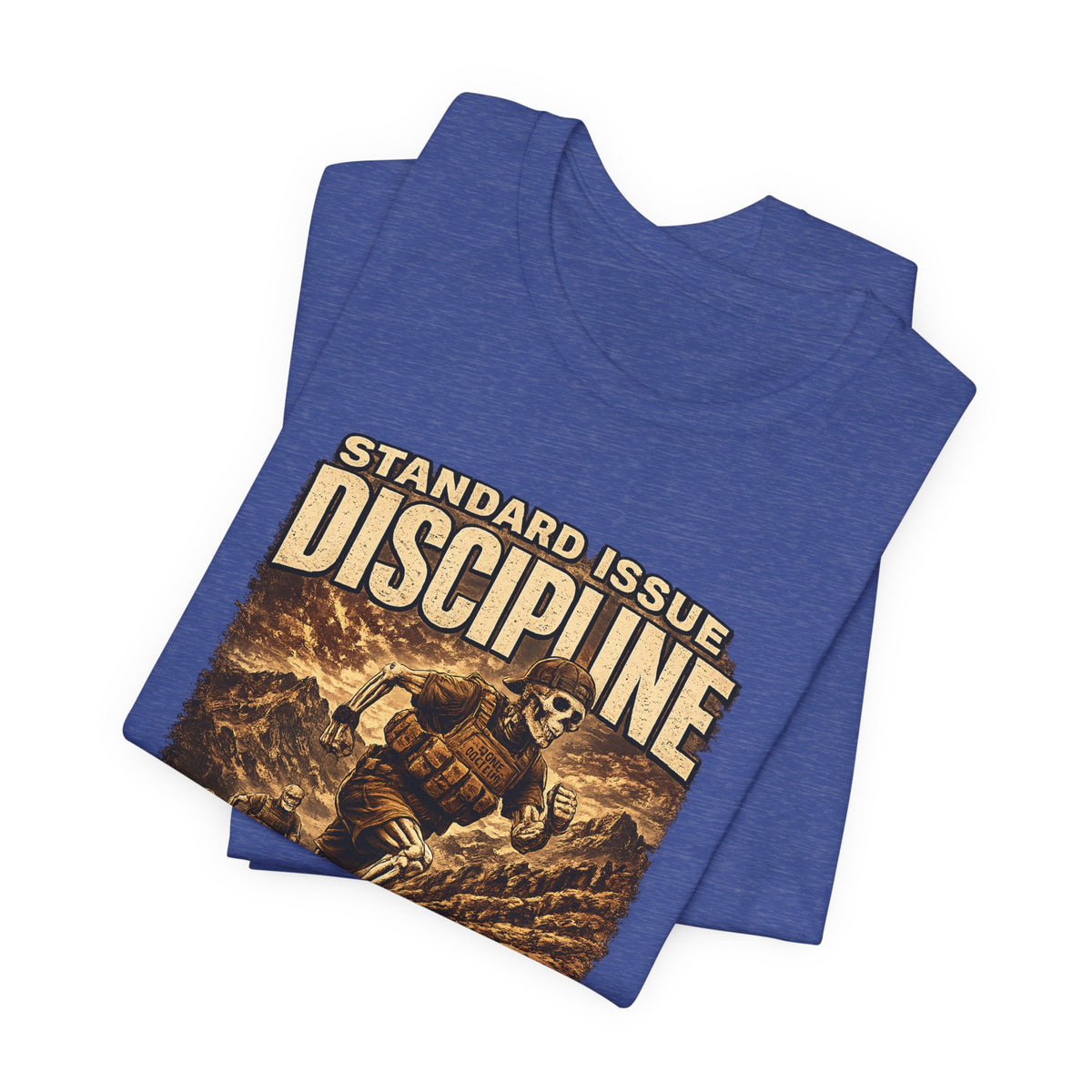 DISCIPLINE — Running Up Mountain T-Shirt — Bella+Canvas Lightweight Tee