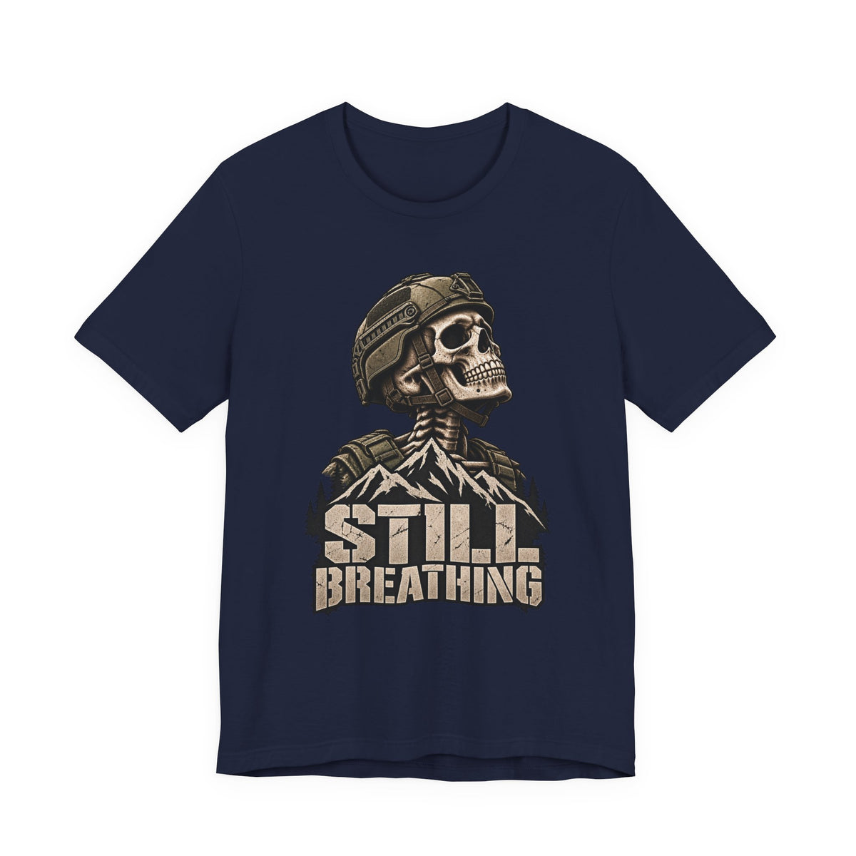 STILL BREATHING — T-Shirt — Bella+Canvas Lightweight Tee