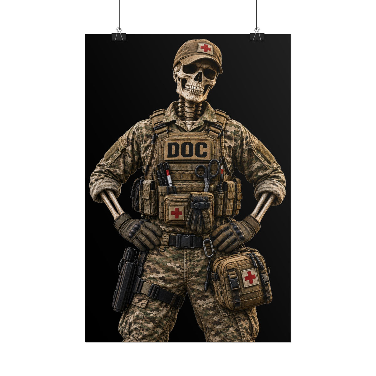 DOC — Standing Hands on Hips — Poster