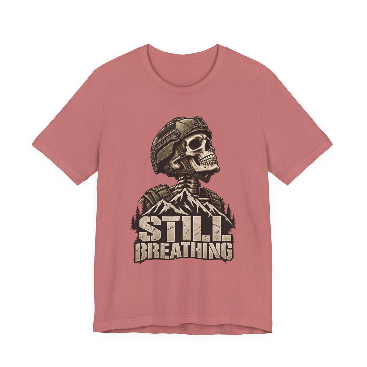 STILL BREATHING — T-Shirt — Bella+Canvas Lightweight Tee