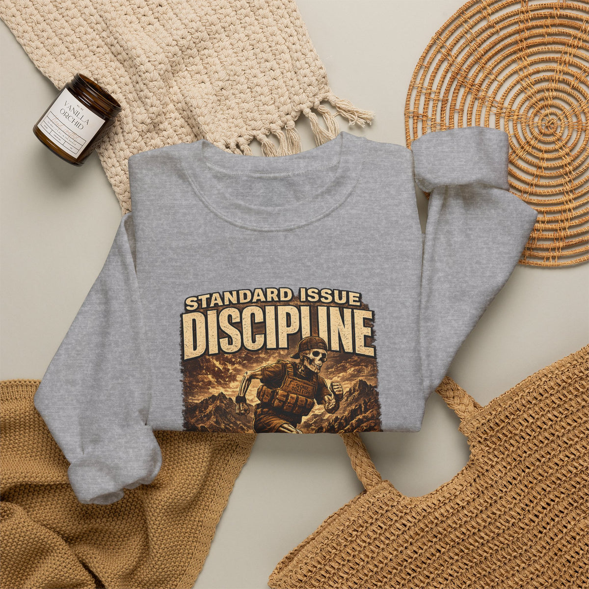 Discipline Bone Doctrine Crewneck Sweatshirt
