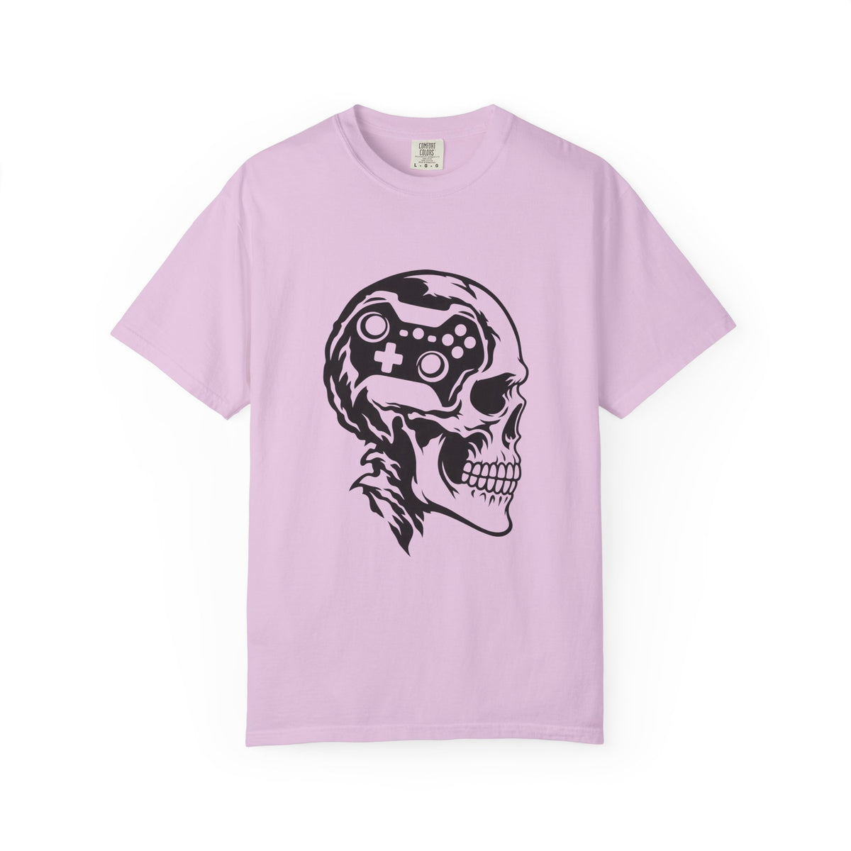 GAMER SKULL — T-Shirt Bright Colors — Comfort Colors Garment-Dyed Tee
