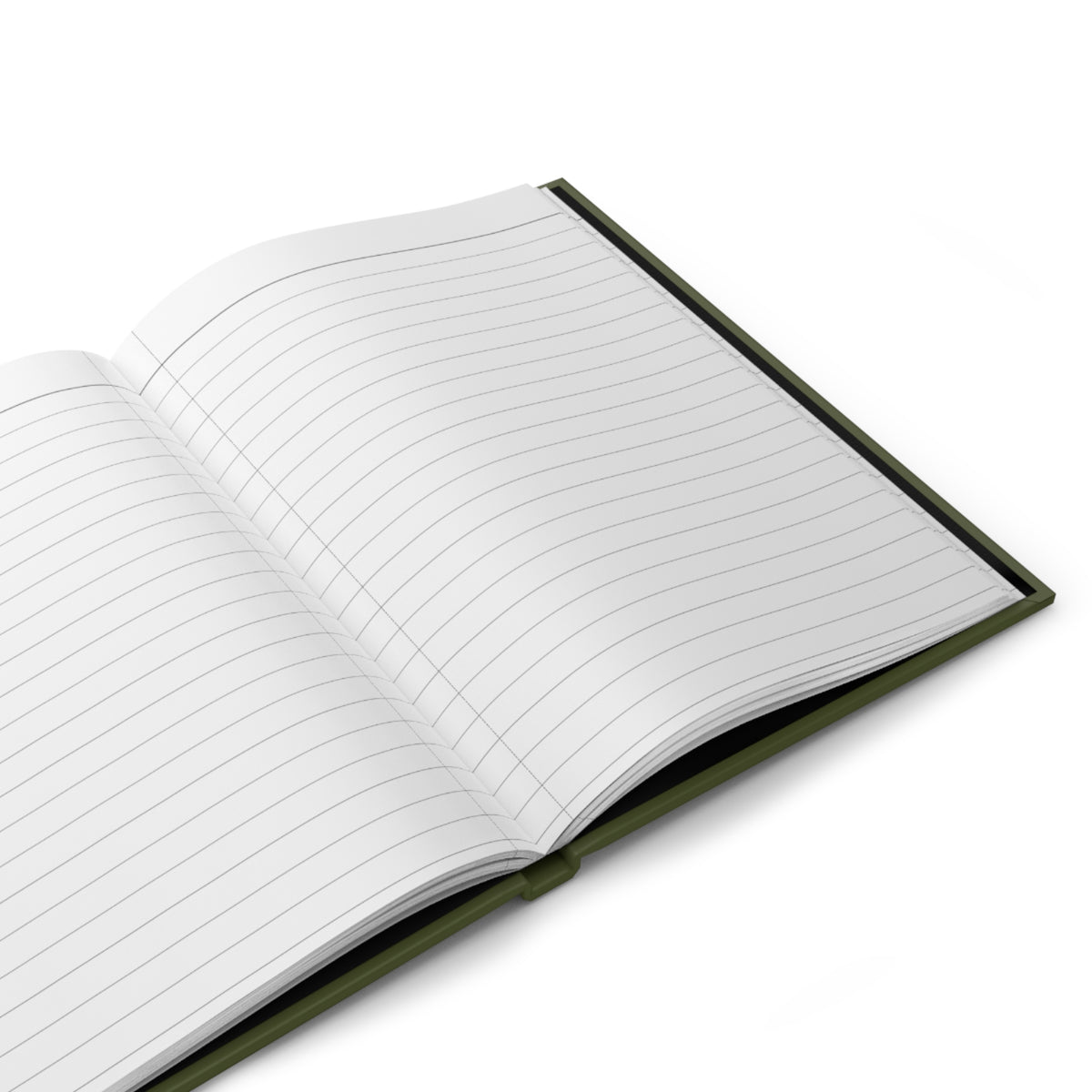 Walking Medic — Olive Green Hardcover Notebook