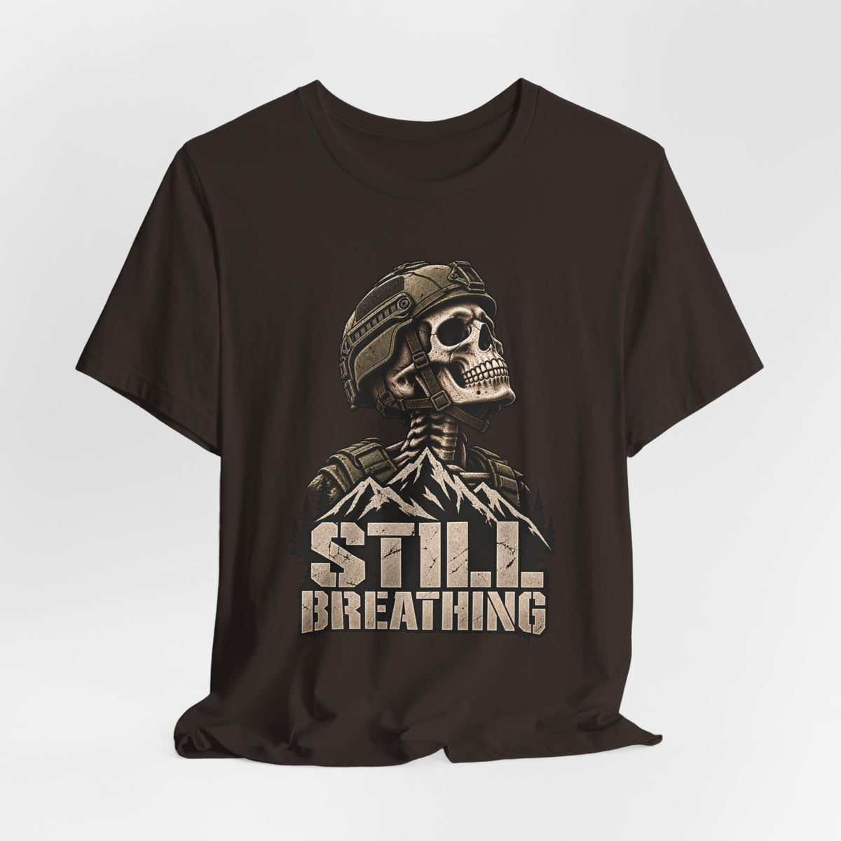 STILL BREATHING — T-Shirt — Bella+Canvas Lightweight Tee