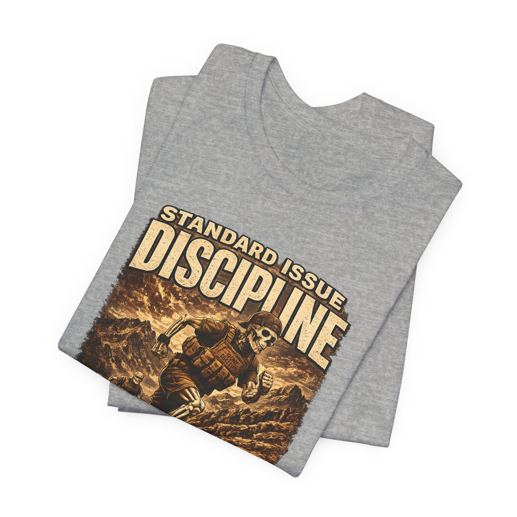 DISCIPLINE — Running Up Mountain T-Shirt — Bella+Canvas Lightweight Tee