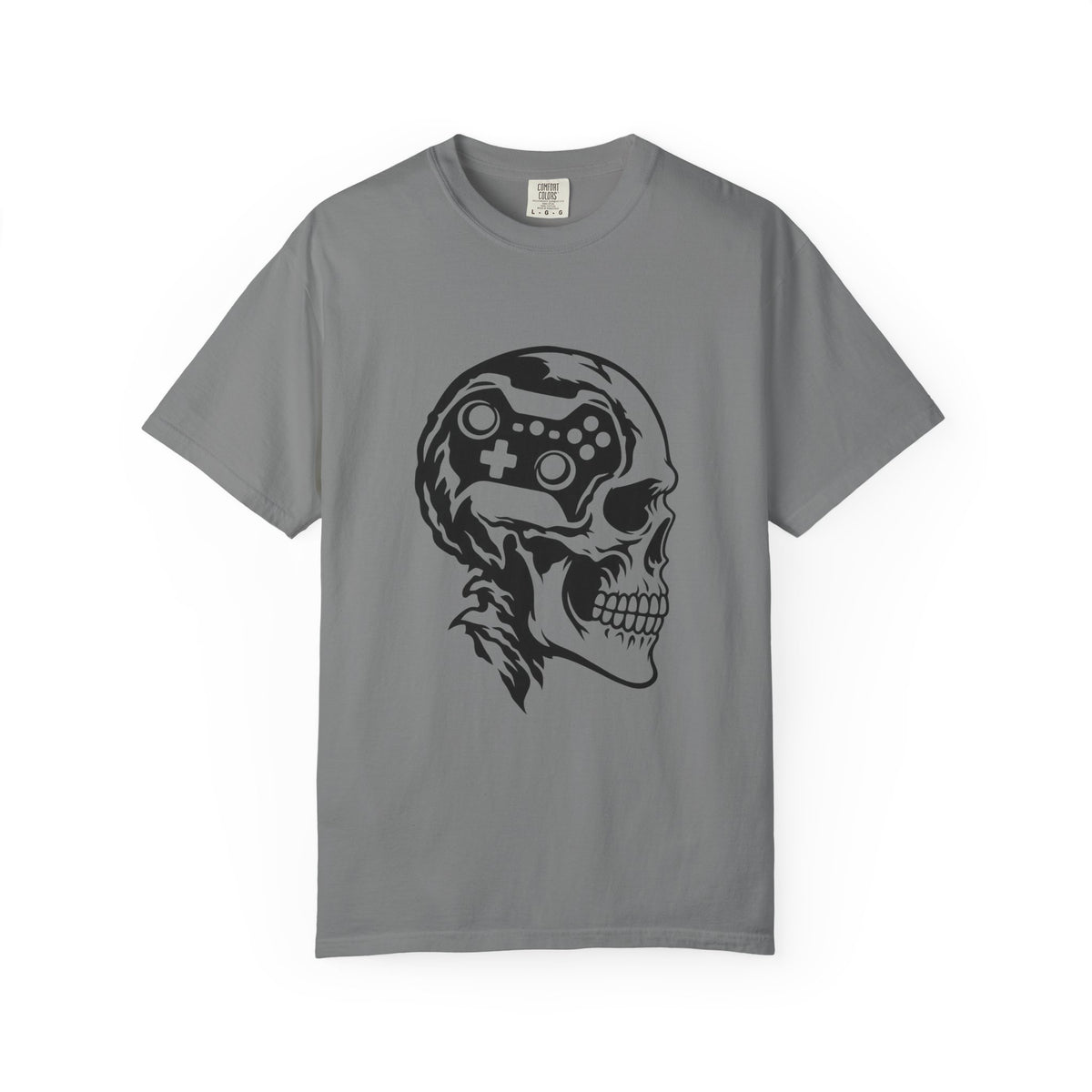 GAMER SKULL — T-Shirt Bright Colors — Comfort Colors Garment-Dyed Tee