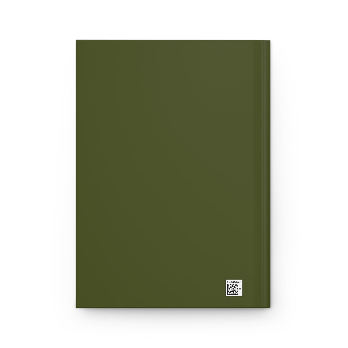 Walking Medic — Olive Green Hardcover Notebook