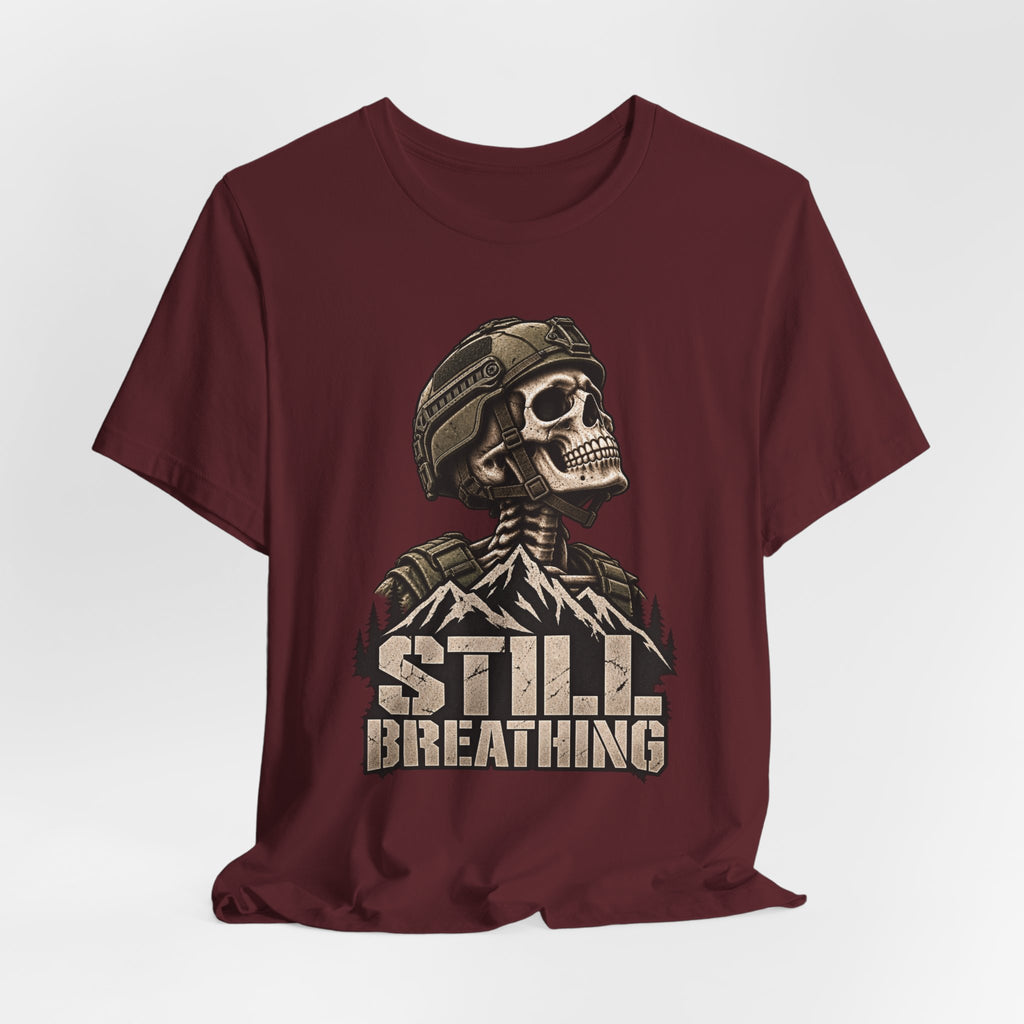 STILL BREATHING — T-Shirt — Bella+Canvas Lightweight Tee