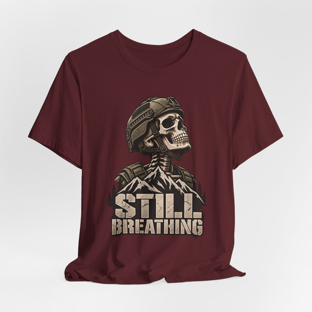 STILL BREATHING — T-Shirt — Bella+Canvas Lightweight Tee