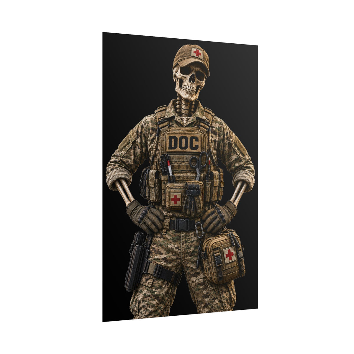 DOC — Standing Hands on Hips — Poster